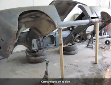 1961 Karmann Ghia Car Restoration - Australia's leading Car Restoration