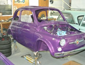 Classic car restoration